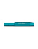 125. Kaweco Collection AL Sport 2022 限量 Iguana Blue 鬣蜥藍 鋁合金 F Nib 鋼筆 (送Galen Leather植鞣革皮套 ) (只限1支)