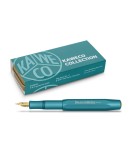 125. Kaweco Collection AL Sport 2022 限量 Iguana Blue 鬣蜥藍 鋁合金 F Nib 鋼筆 (送Galen Leather植鞣革皮套 ) (只限1支)
