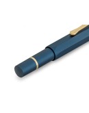 Kaweco PISTON SPORT AL Navy/Gold with bottle ink