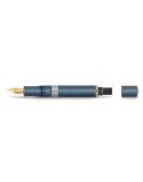 Kaweco PISTON SPORT AL Navy/Gold with bottle ink
