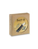 Kaweco PISTON SPORT AL Navy/Gold with bottle ink
