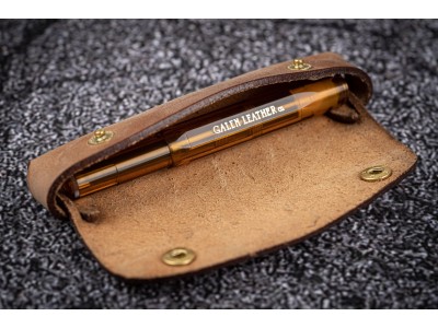Galen Leather鞣製皮革皮套(最識合Kaweco Steel/Brass/AL Sport) 