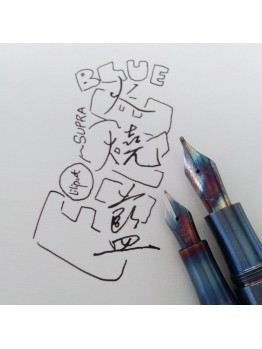 060 FireBlue 訂製火燒幻彩BB鋼尖 (現貨)