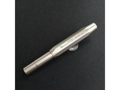 Kaweco Steel Sport 拉絲鋼紋鋼筆