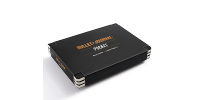 Bullet Journal 子彈筆記  細版 Pocket Pack of 3 - Black