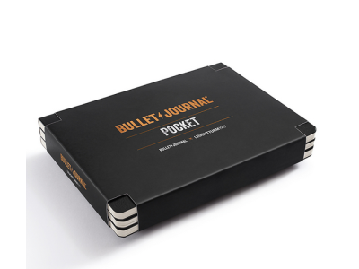 Bullet Journal 子彈筆記  細版 Pocket Pack of 3 - Black