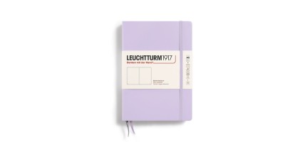 C28. A5 Leuchttrum 燈塔 硬皮筆記簿 dotted 圓點   Lilac 紫 丁香