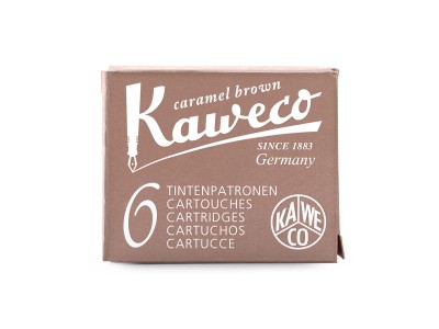 Kaweco Ink Cartridges 6-Pack Caramel Brown 4250278602208