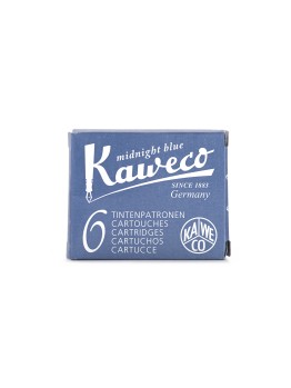 Kaweco Ink Cartridges 6-Pack Midnight Blue