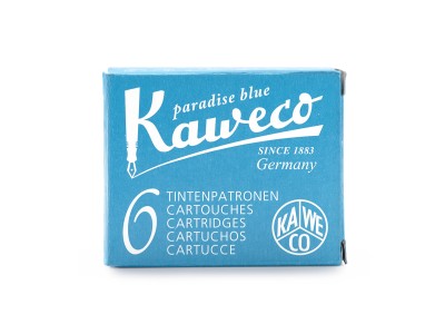 Kaweco Ink Cartridges 6-Pack Paradise Blue
