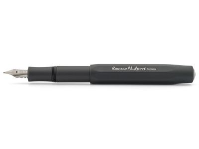Kaweco AL SPORT Fountain Pen Black - F 筆尖