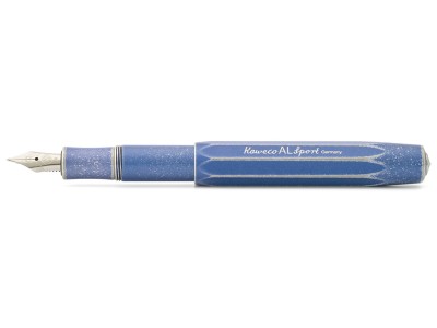 Kaweco AL SPORT Stonewashed Fountain Pen Blue 只剩 最後一支。[KTO] 產品均享有 免費送貨，選用香港郵政嘅iPostal Kiosk自取點。順豐加HK＄20 可IG dm下單