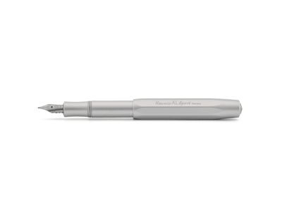 Kaweco AL SPORT Fountain Pen Silver - F nib