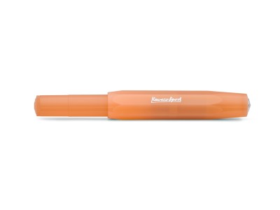 Kaweco FROSTED SPORT Fountain Pen Soft Mandarin EF