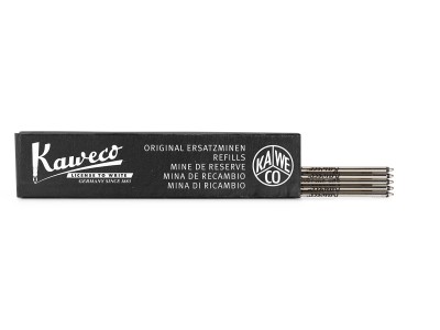 D1 Black 黑色 0.8mm 原子筆筆芯 - 5 pcs Kaweco