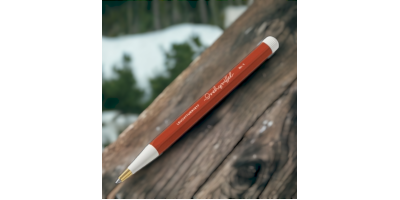 Drehgriffel Nr. 1 with Gel Pen black refill 含黑墨0.5mm的啫喱筆 Fox Red 狐狸紅 367279